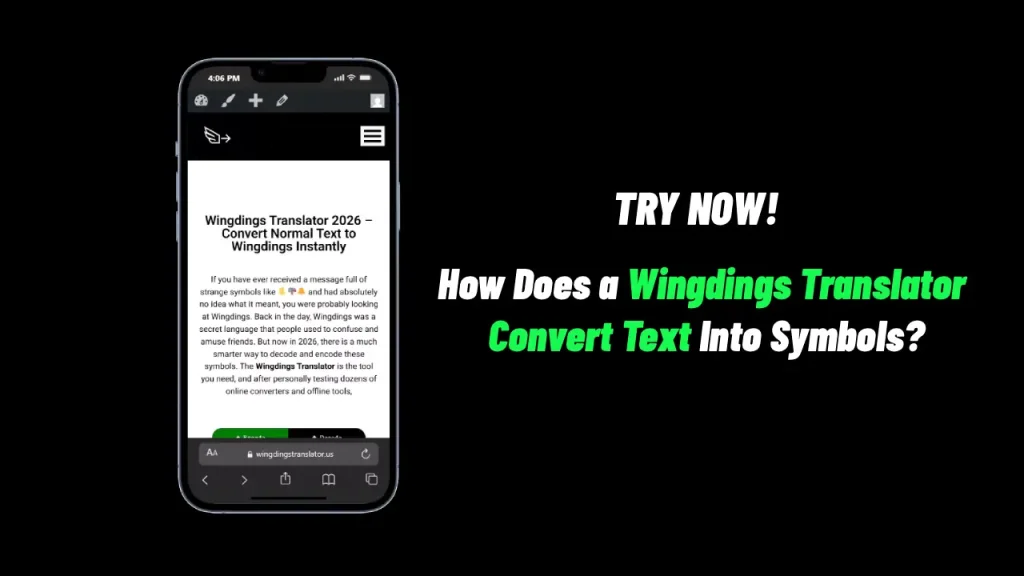 How Does a Wingdings Translator Turn Text Into Symbols?