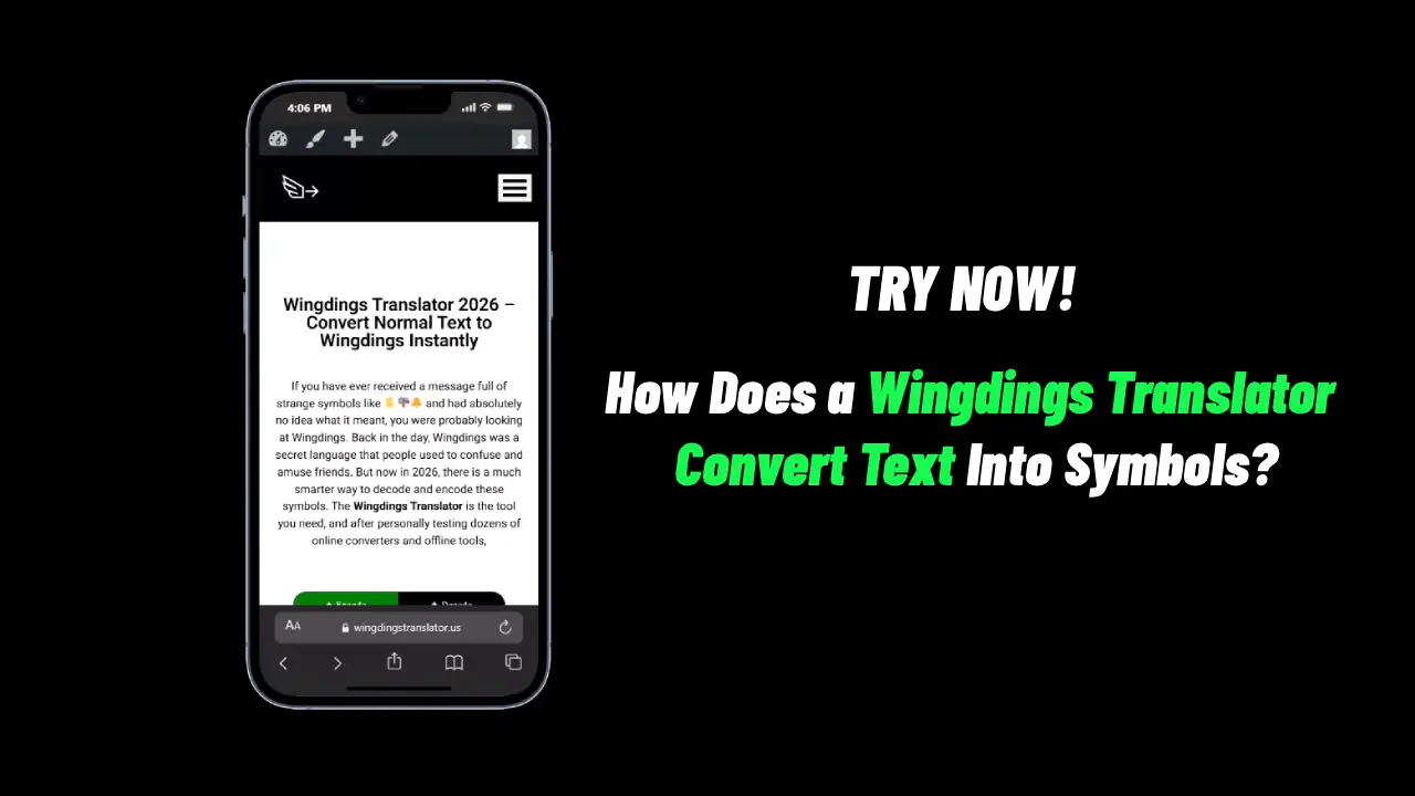 How Does a Wingdings Translator Turn Text Into Symbols?